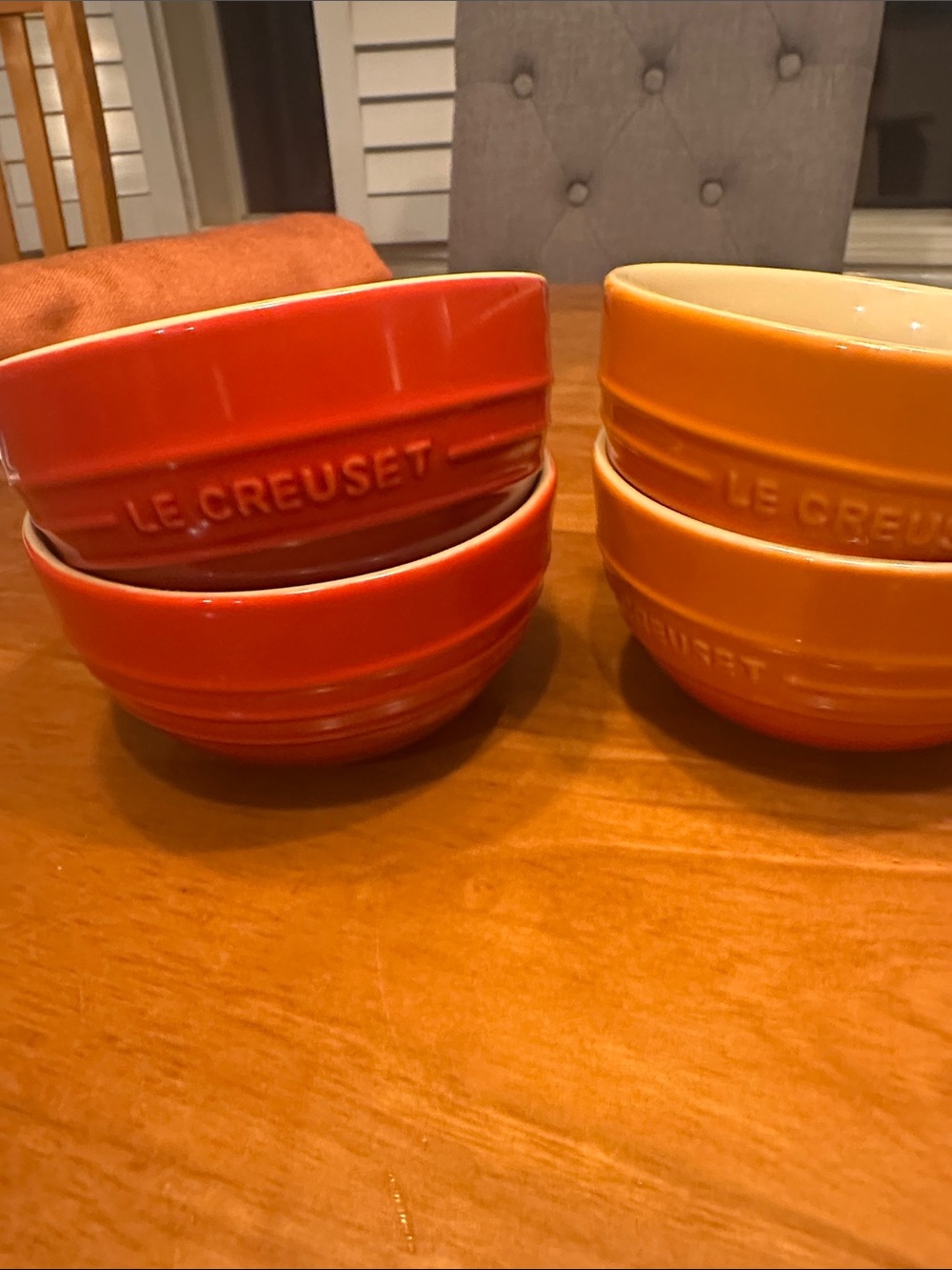 4 Le Creuset bolds 4.4x2.5 inches